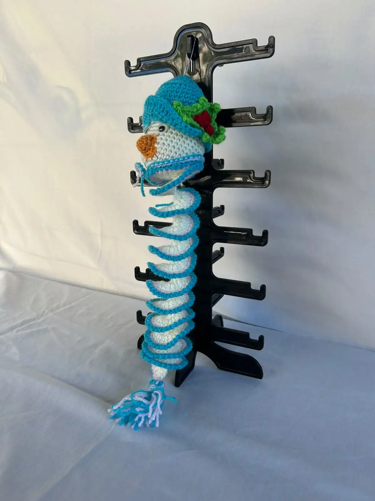 Foto 3 de 4: Enfeite de Natal boneco de neve em espiral