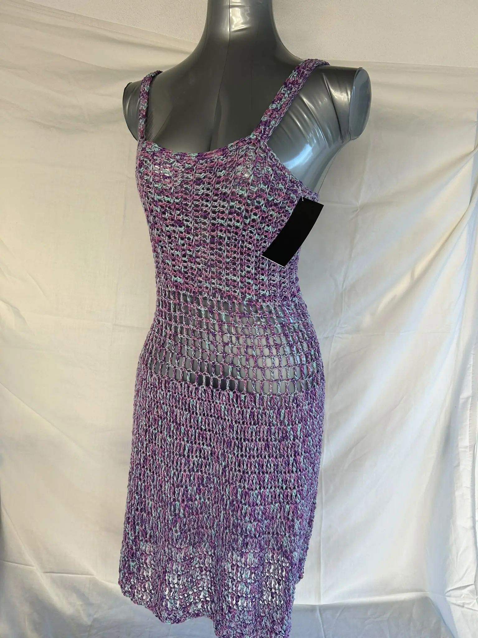 Vestido lila de tirantes – Ropa